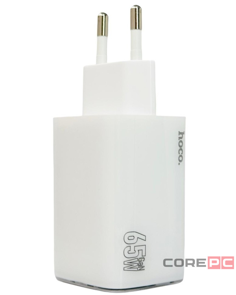 Сетевое зар. устр. Hoco N48 1C 65W белое