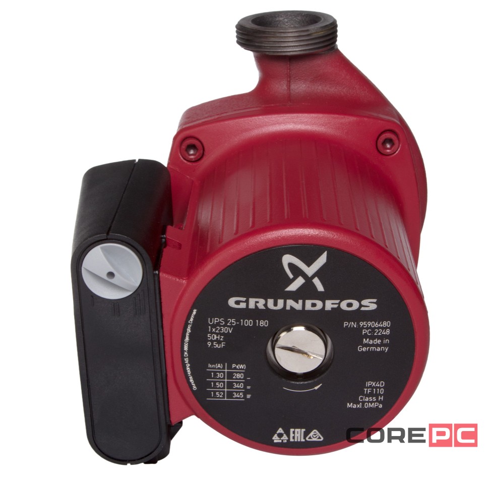 Насос циркуляционный Grundfos UPS 25-100