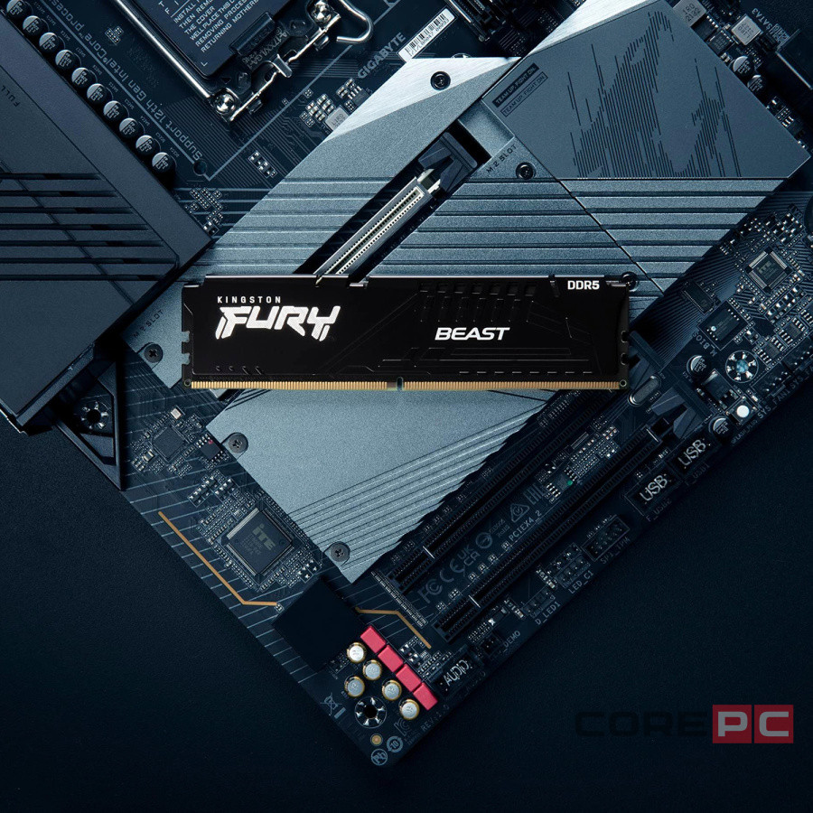 Оперативная память 32 Gb 6800 MHz Kingston FURY Beast Black (KF568C34BBEK2-32)