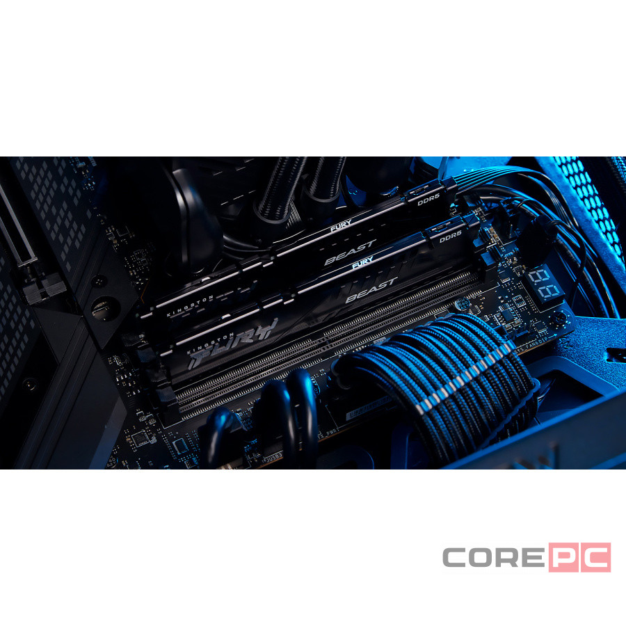 Оперативная память 32 Gb 6800 MHz Kingston FURY Beast Black (KF568C34BBEK2-32)