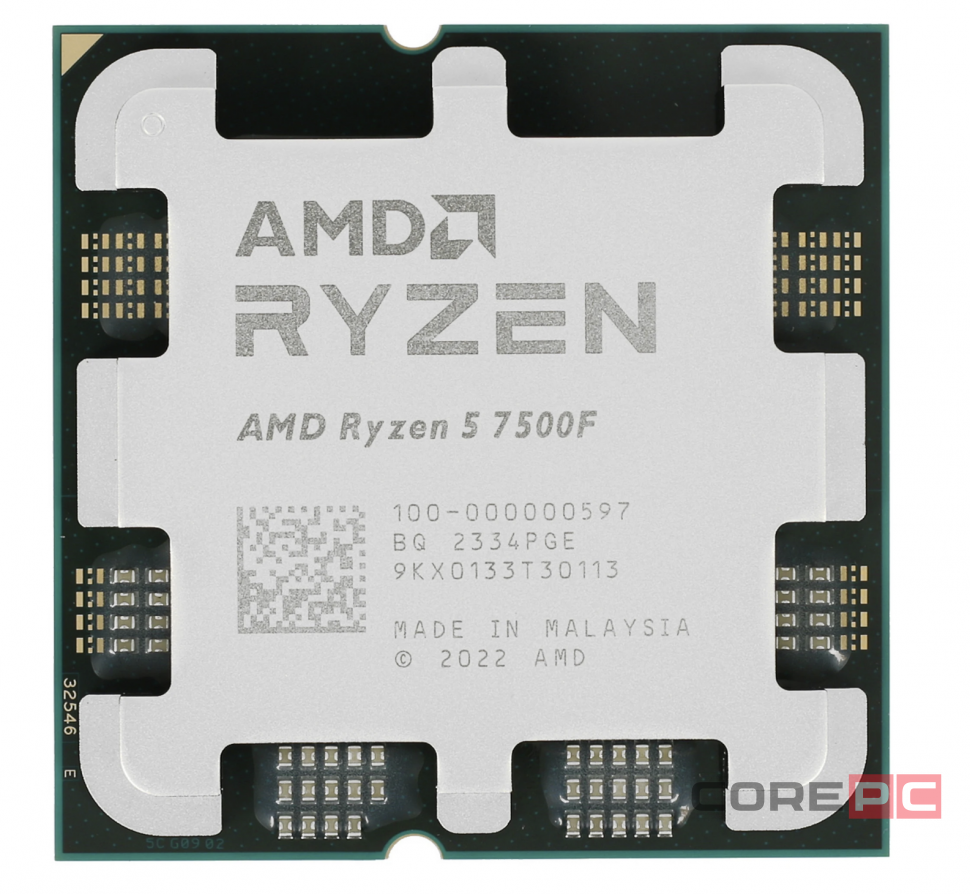 Процессор AMD Ryzen 5 7500F OEM 100-000000597