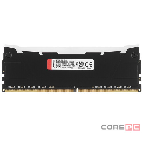 Оперативная память 16 Gb 3600 MHz Kingston FURY Renegade RGB Black (KF436C16RB12A/16)