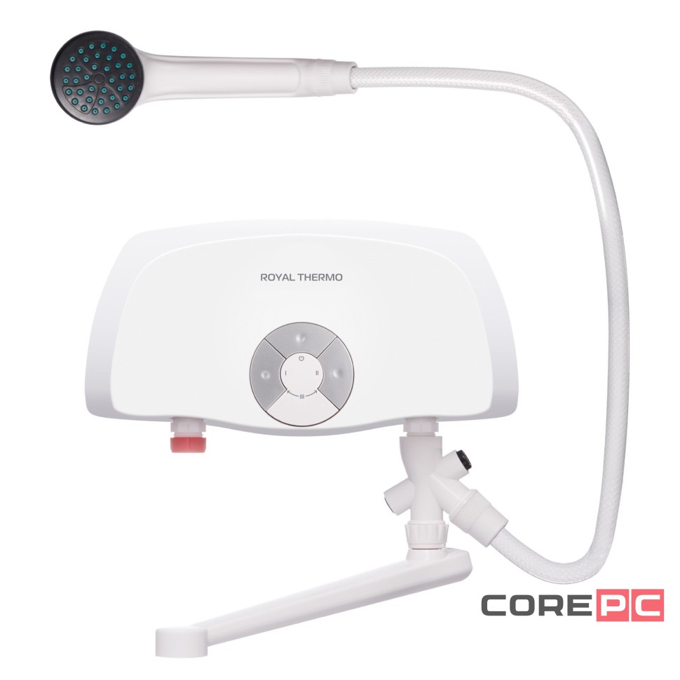 Водонагреватель проточный Royal Thermo SmartFix TS (6,5 kW) - кран+душ