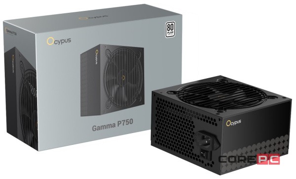 Блок питания Ocypus 750W Gamma P750 (Gamma-P750-W1HDBK024X-EU)