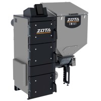 Котел ZOTA Twist Plus 40кВт с авт. подачей топлива (комплект: котел + бункер + механизм подачи)