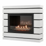 Биокамин Firelight BFP/P-2520, портал Moderno 25 шпон белый дуб