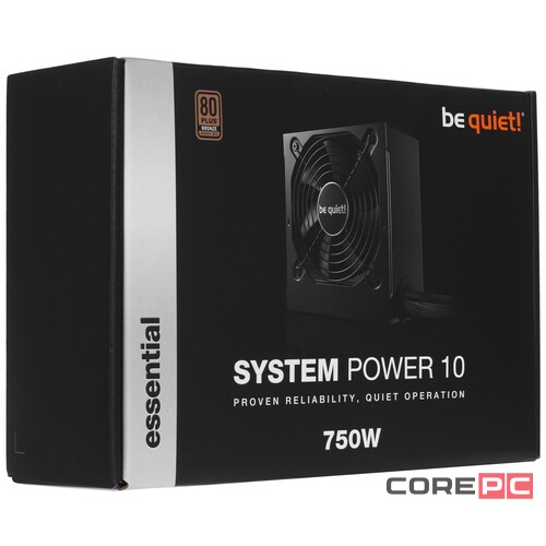 Блок питания Be Quiet! 750W SYSTEM POWER 10 BN329