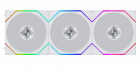 Комплект вентиляторов для корпуса Lian Li UNI FAN TL FLEX 120 Reverse Blade 12RTL1F3W ARGB White (G9F.12RTL1F3W.R0)