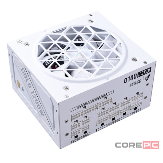 Блок питания 1STPLAYER 1200W NGDP GOLD White (HA-1200BA4-WH) 16 Pin (PCIe 5.1 Connector Cable Details)