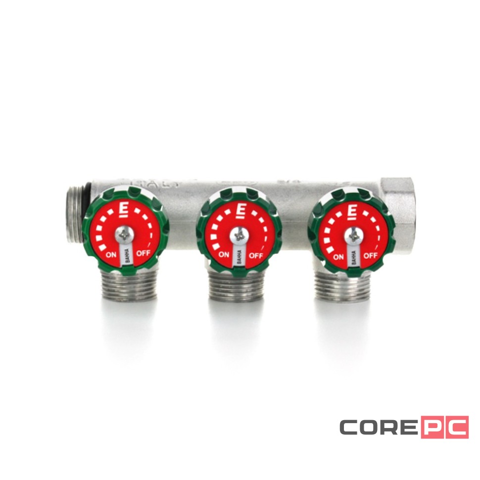 Коллектор модульный ELSEN 3/4quot; 4х3/4quot; ЕК TIN латунь