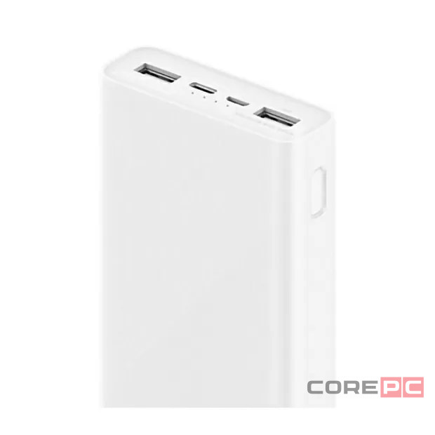 Powerbank Xiaomi 3 20000mAh 2USB/1C 3A 18W VXN4258CN/PLM18ZM белый