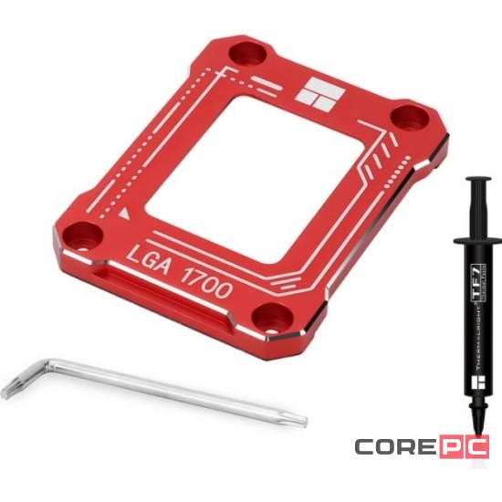 Рамка для усиления сокета LGA1700 Thermalright LGA1700-BCF Red (TRBCF1700R)