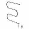 Электрический полотенцесушитель MIXLINE Серия СИМПЛ M ML-556803, нержавеющая сталь, м-образная форма