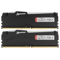 Оперативная память 64 Gb 5200 MHz Kingston FURY Beast RGB EXPO Black (KF552C36BBEAK2-64)