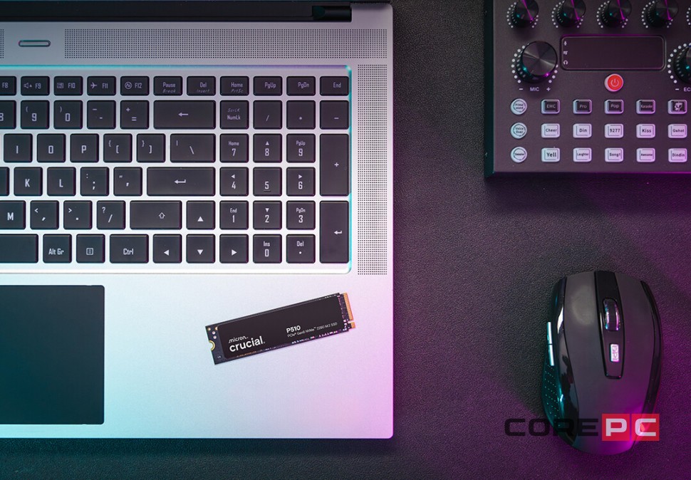 Твердотельный накопитель CRUCIAL 1000 Gb P510 (CT1000P510SSD8)