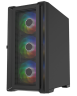 Компьютерный корпус Powercase ALISIO Micro X4B V2 TG ARGB Black (CAMCXB-A4)