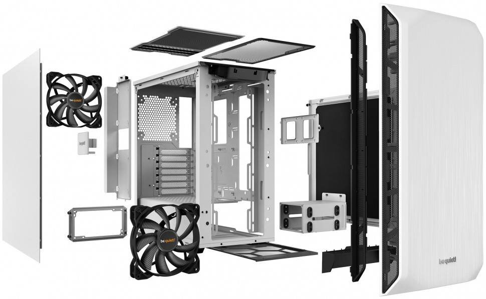 Компьютерный корпус Be Quiet! PURE BASE 500 White (BG035)