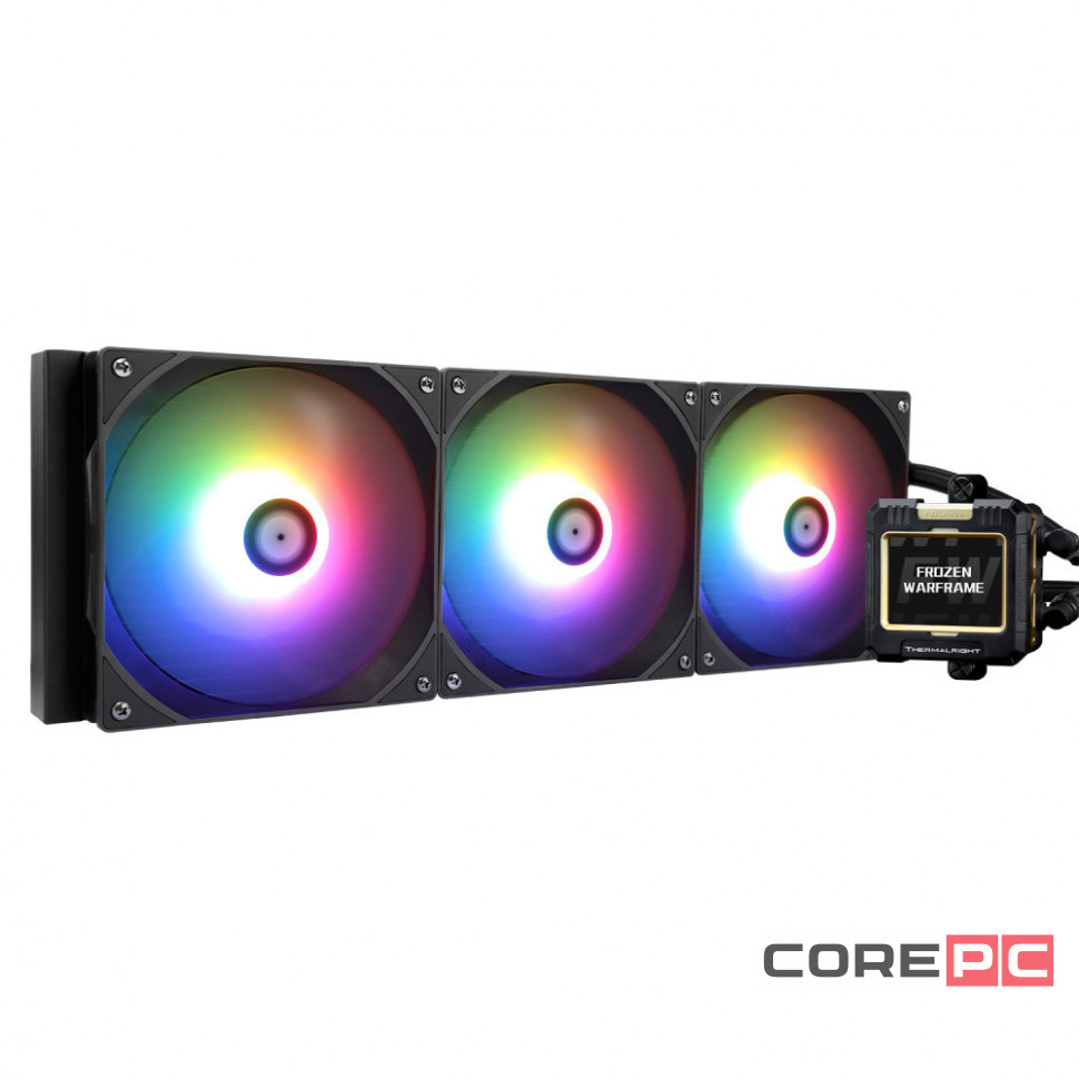 Система жидкостного охлаждения для процессора Thermalright Frozen Warframe 420 ARGB Black (TRFW420AB)