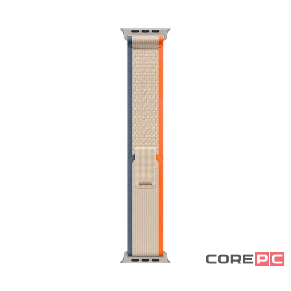 Apple Watch Ultra 2 49 mm Titanium Case Orange/Beige Trail Loop (S/M)