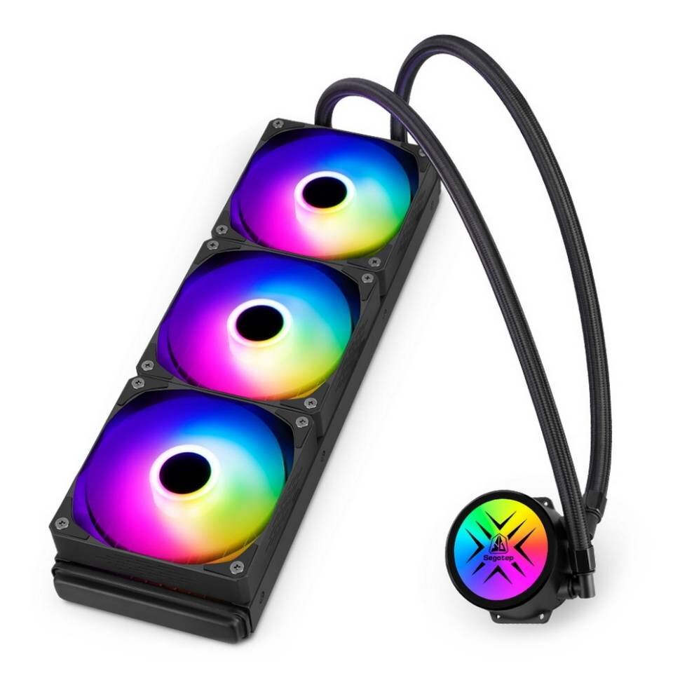 Система жидкостного охлаждения для процессора Segotep Bezer 360 ARGB black
