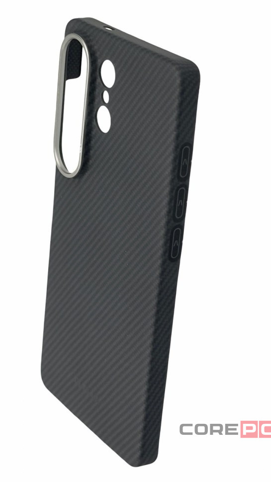 Накладка для Samsung Galaxy S26 Ultra Pitaka Ultra Slim case черно-серая