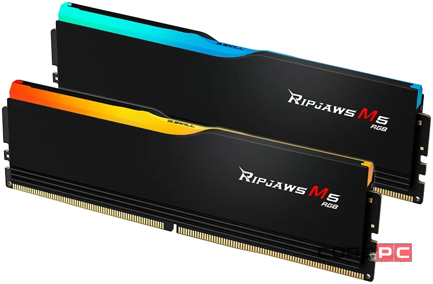 Оперативная память 32 Gb 6000 MHz G.Skill RIPJAWS M5 RGB Black (F5-6000J3636F16GX2-RM5RK)