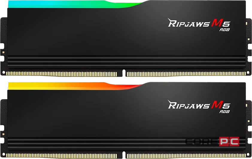 Оперативная память 32 Gb 6000 MHz G.Skill RIPJAWS M5 RGB Black (F5-6000J3636F16GX2-RM5RK)
