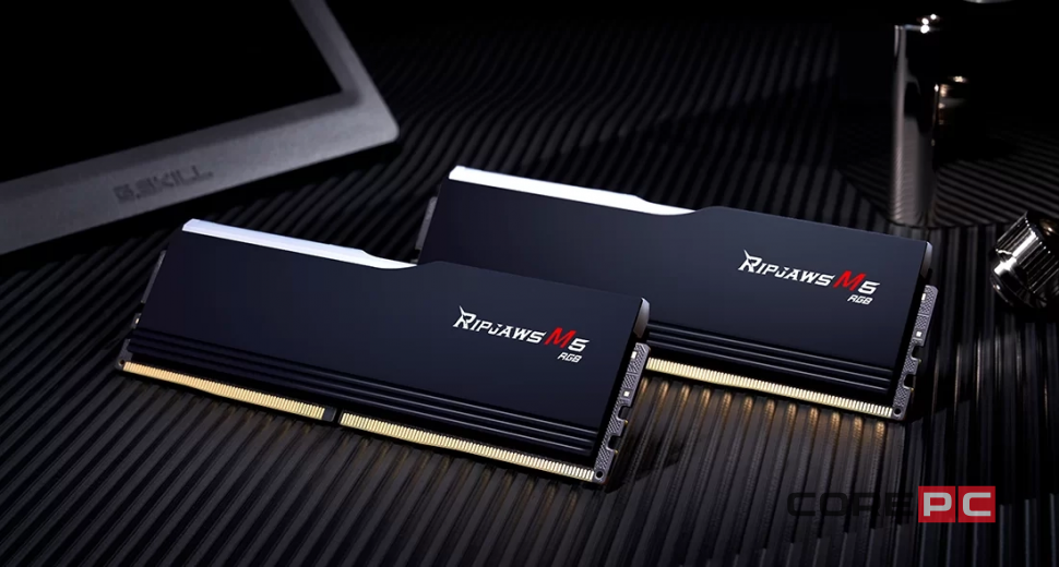 Оперативная память 32 Gb 6000 MHz G.Skill RIPJAWS M5 RGB Black (F5-6000J3636F16GX2-RM5RK)
