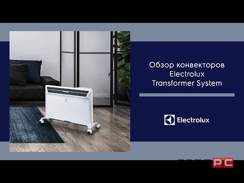 Блок управления конвектора Electrolux Transformer Digital Inverter 3.0-video