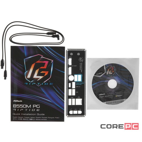 Материнская плата ASRock B550M PG RIPTIDE