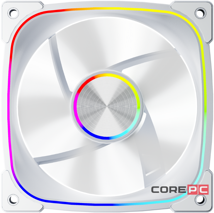 Вентилятор для корпуса 1STPLAYER FN7R ARGB White (FN7R-WH)