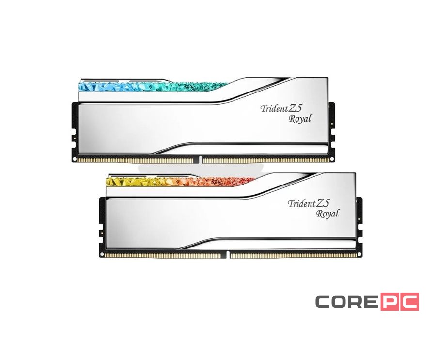 Оперативная память 32 Gb 6400 MHz G.Skill TRIDENT Z5 Royal White (F5-6400J3239G16GX2-TR5S)