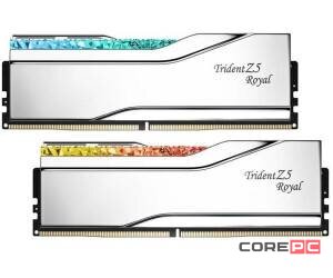 Оперативная память 32 Gb 6400 MHz G.Skill TRIDENT Z5 Royal White (F5-6400J3239G16GX2-TR5S)