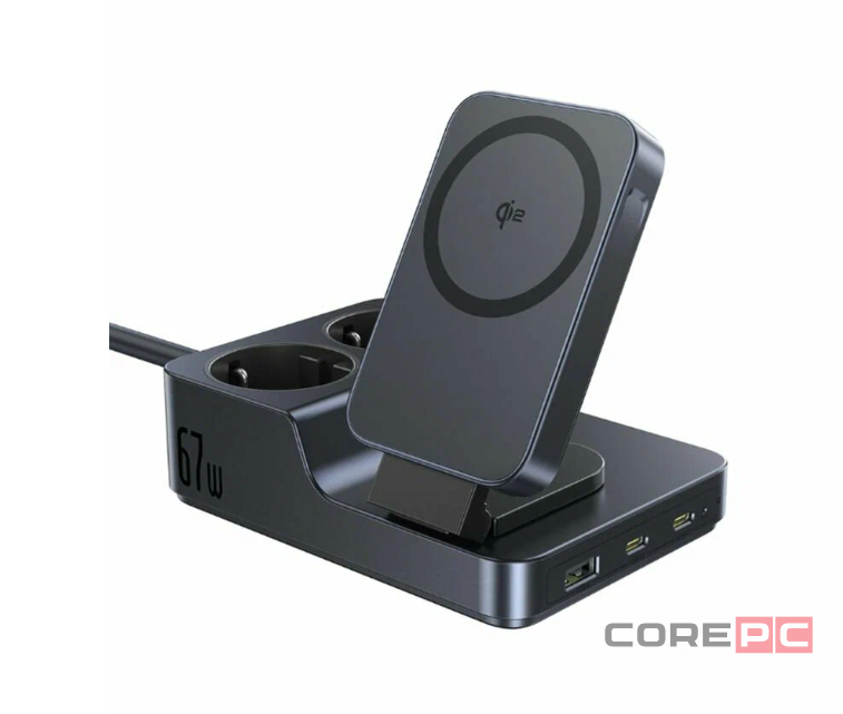 Беспроводное зарядное устройство Baseus Nomos ND11 6 in 1 67W E00078801123-00 черный