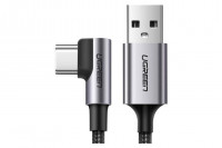 Usb Кабель-зарядка Type-C Ugreen US284 3A 3м серый