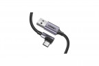 Usb Кабель-зарядка Type-C Ugreen US284 3A 3м серый