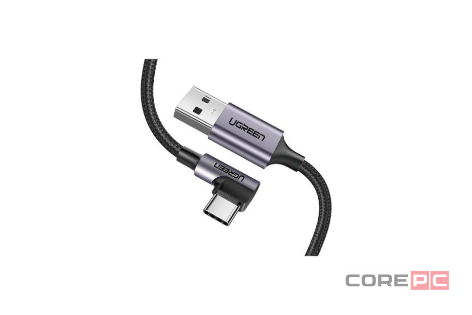 Usb Кабель-зарядка Type-C Ugreen US284 3A 3м серый