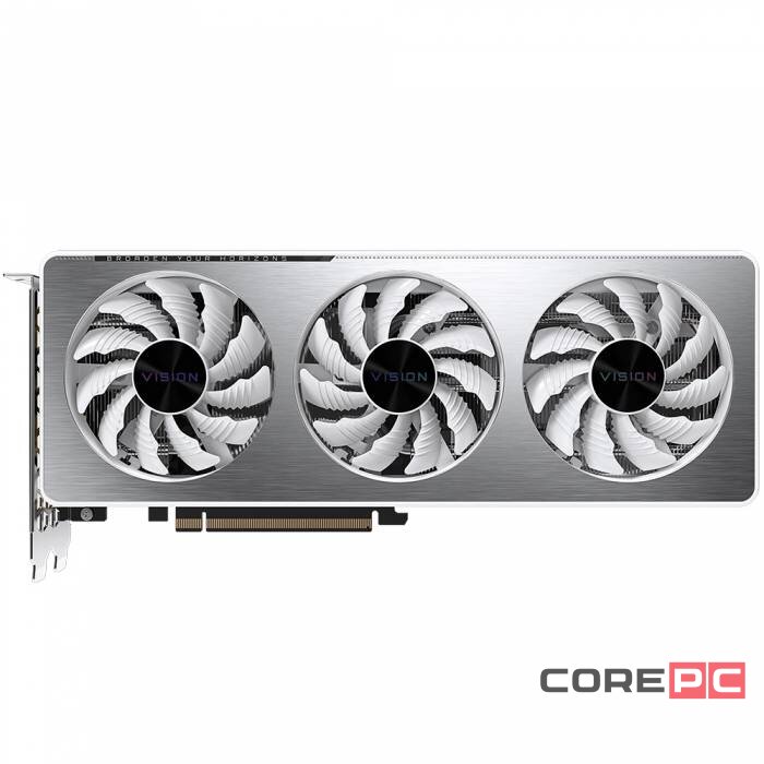 Видеокарта Gigabyte (GV-N3060VISION OC-12GD 2.0) GeForce RTX 3060 12GB VISION OC (rev. 2.0) LHR