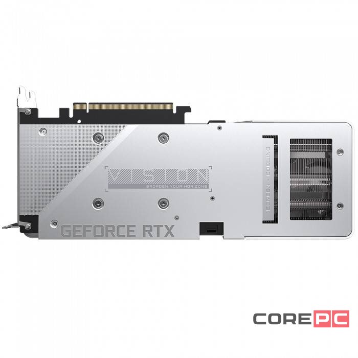 Видеокарта Gigabyte (GV-N3060VISION OC-12GD 2.0) GeForce RTX 3060 12GB VISION OC (rev. 2.0) LHR