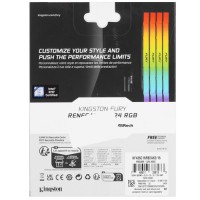 Оперативная память 16 Gb 3600 MHz Kingston FURY Renegade RGB Black (KF436C16RB2AK2/16)
