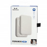 Powerbank магнитный с MagSafe Keephone Peekaboo 10000mAh кожаный белый