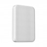 Powerbank магнитный с MagSafe Keephone Peekaboo 10000mAh кожаный белый