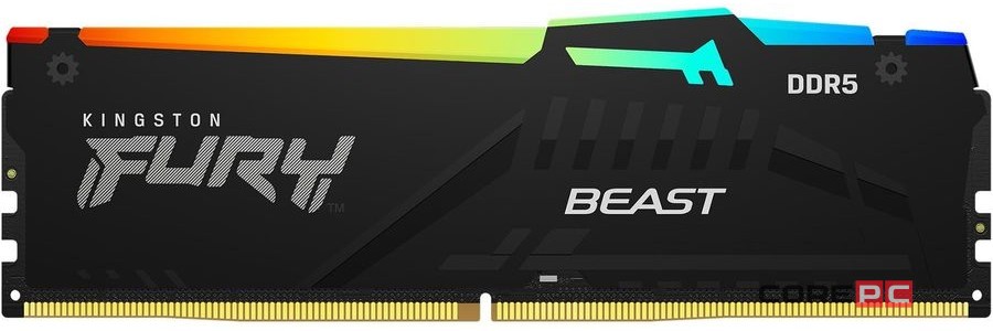 Оперативная память 16 Gb 5600 MHz Kingston FURY Beast RGB XMP (KF556C40BBA-16)
