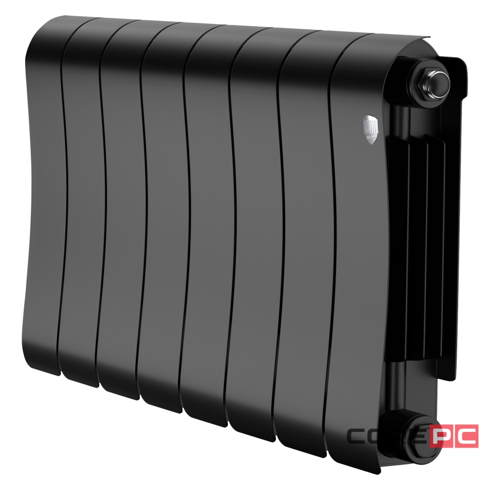 Радиатор биметаллический Royal Thermo Infinity 300 Noir Sable - 8 секц.