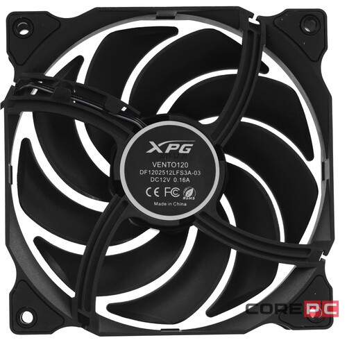 Вентилятор для корпуса ADATA XPG VENTO120-BKCWW