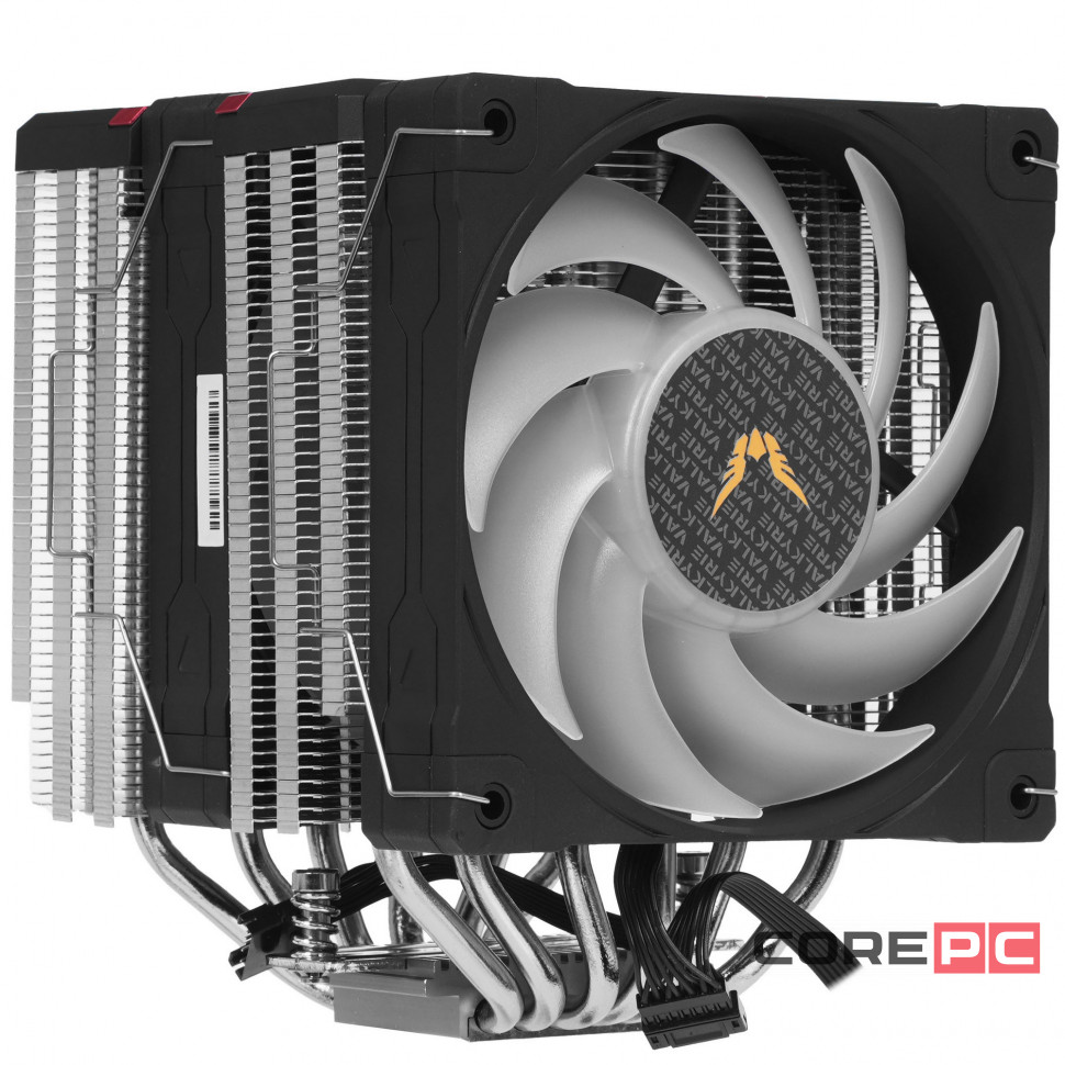 Кулер для процессора Valkyrie DL125 Vind ARGB Black (HW NA125)