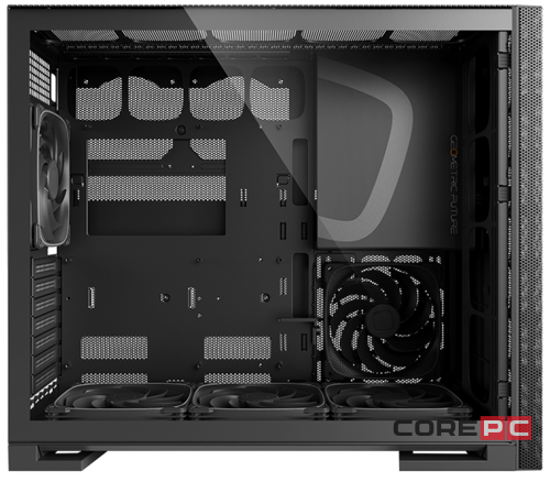 Компьютерный корпус Geometric Future Model 5 ARGB Vent Black with fans (1AM5VTBK01100)