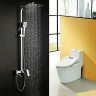 Душевая система Gappo 35к G2407-11 лейка тропический душ, хром