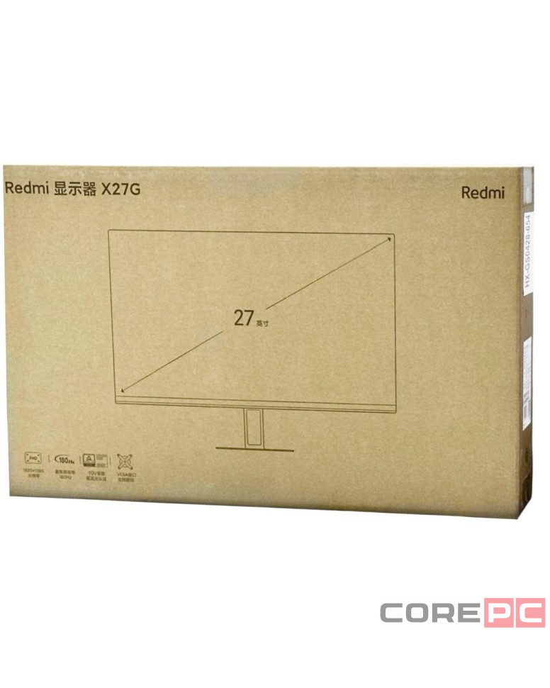 Монитор Xiaomi Redmi Display X27G IPS 1080P/165Hz/1ms черный