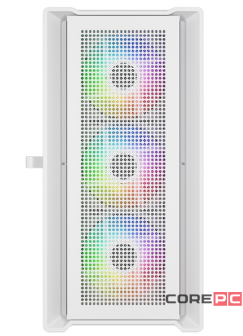Компьютерный корпус Powercase ALISIO Micro X4W V2 TG ARGB White (CAMCXW-A4)